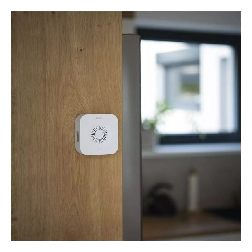 Draadloze video deurbel met bewegingssensor GoSmart 5V 3xAA IP65 Wi-Fi Tuya