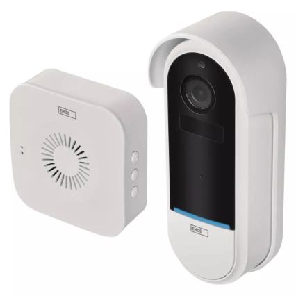 Draadloze video deurbel met bewegingssensor GoSmart 5V 3xAA IP65 Wi-Fi Tuya