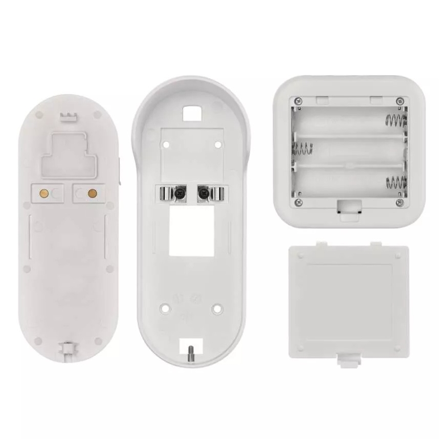 Draadloze video deurbel met bewegingssensor GoSmart 5V 3xAA IP65 Wi-Fi Tuya