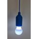 Draagbare LED Lamp LED/1W/3xAAA blauw