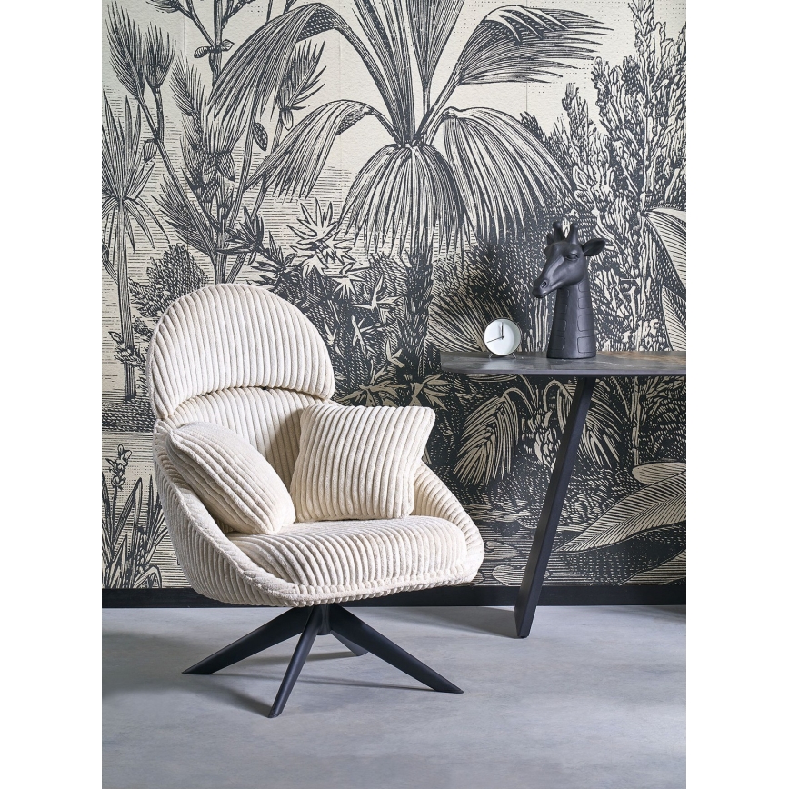 Draaifauteuil FORTE crème