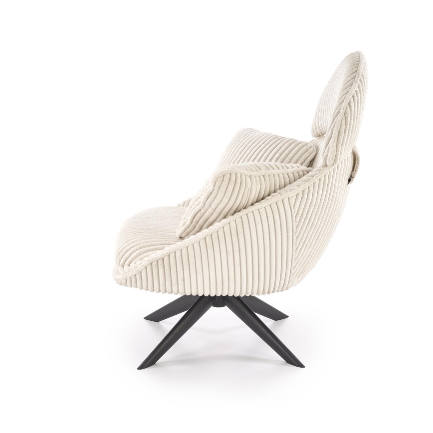 Draaifauteuil FORTE crème