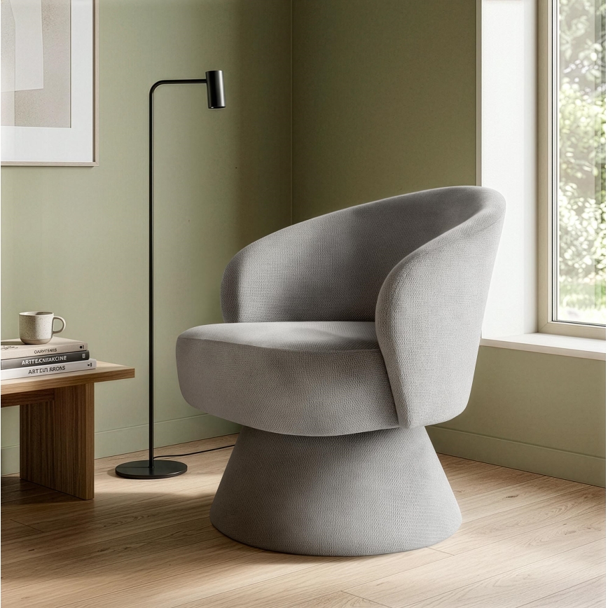 Draaifauteuil NOVU grijs