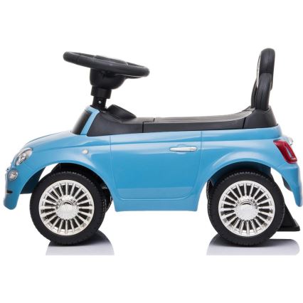Draisienne voiture Fiat 500 2xAA bleu
