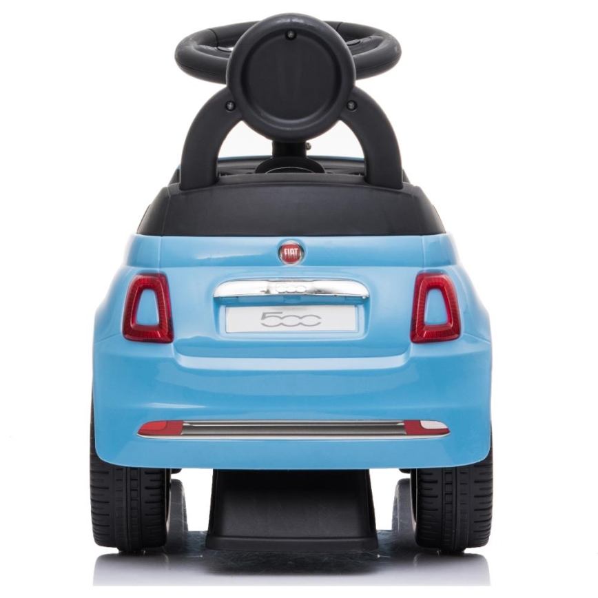 Draisienne voiture Fiat 500 2xAA bleu