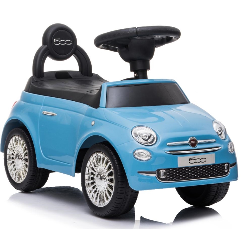 Draisienne voiture Fiat 500 2xAA bleu