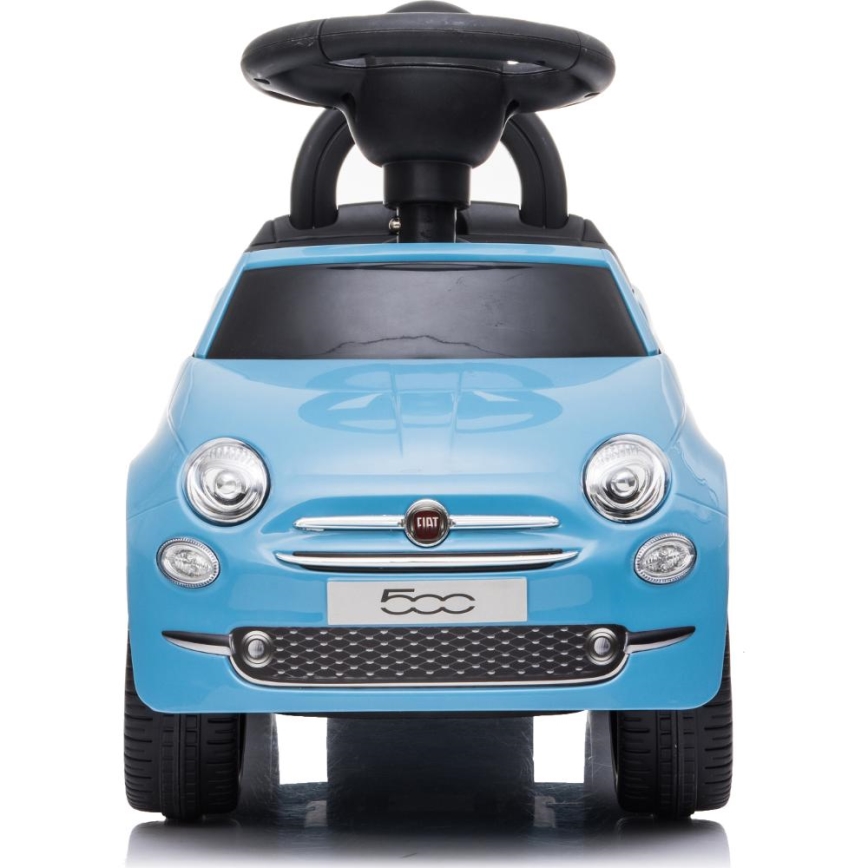 Draisienne voiture Fiat 500 2xAA bleu