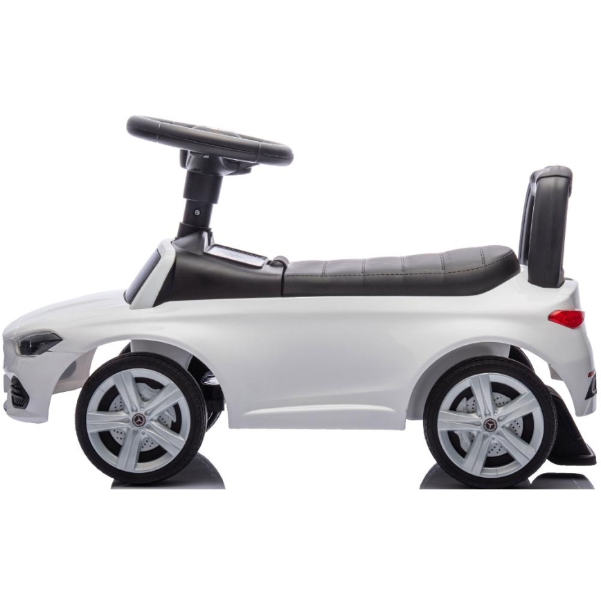 Draisienne voiture Mercedes Classe C 2xAA blanc