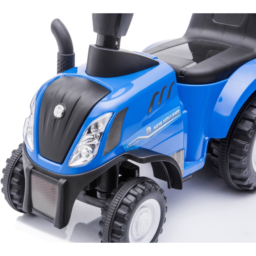Draisienne voiture NEW HOLLAND 2xAA bleu/noir