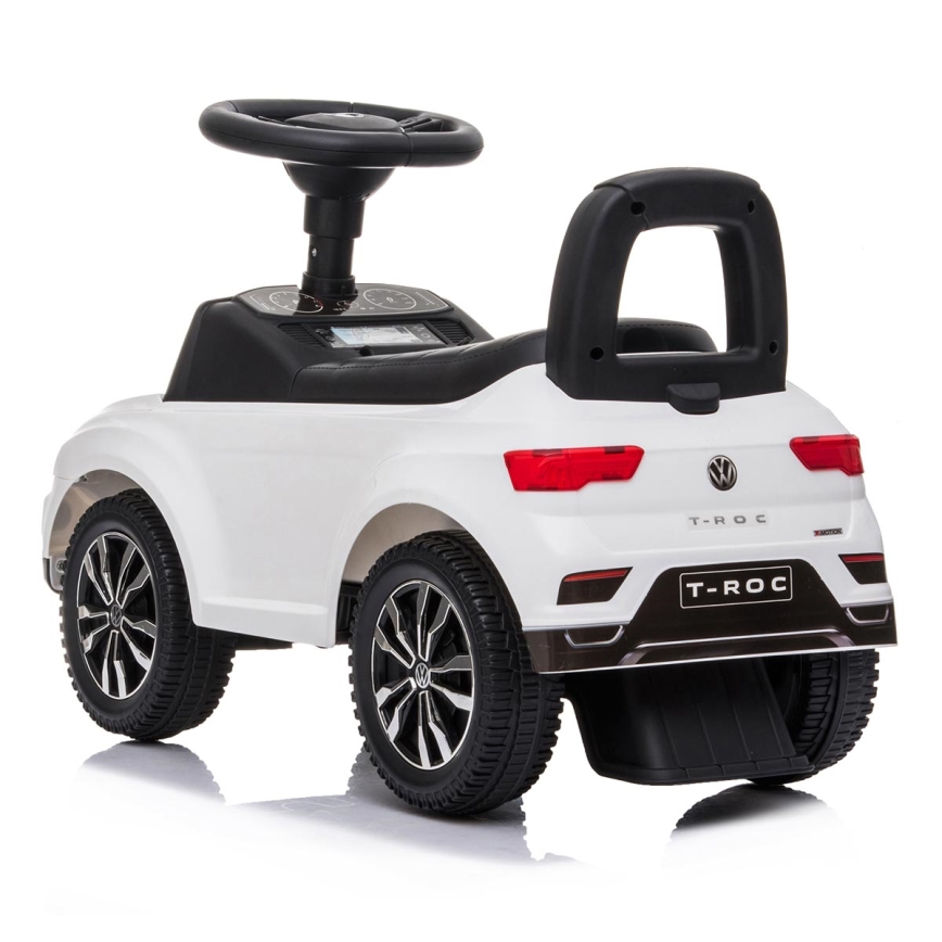 Draisienne voiture Volkswagen 2xAA blanc/noir