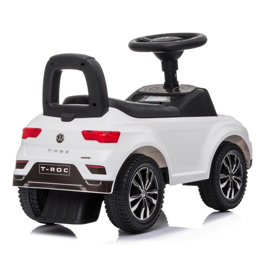 Draisienne voiture Volkswagen 2xAA blanc/noir