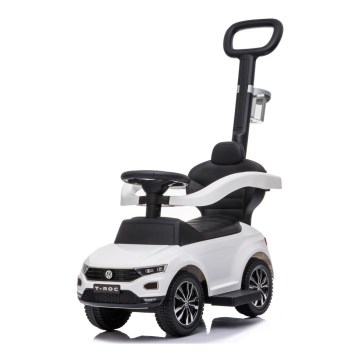 Draisienne voiture Volkswagen 3en1 2xAA blanc/noir