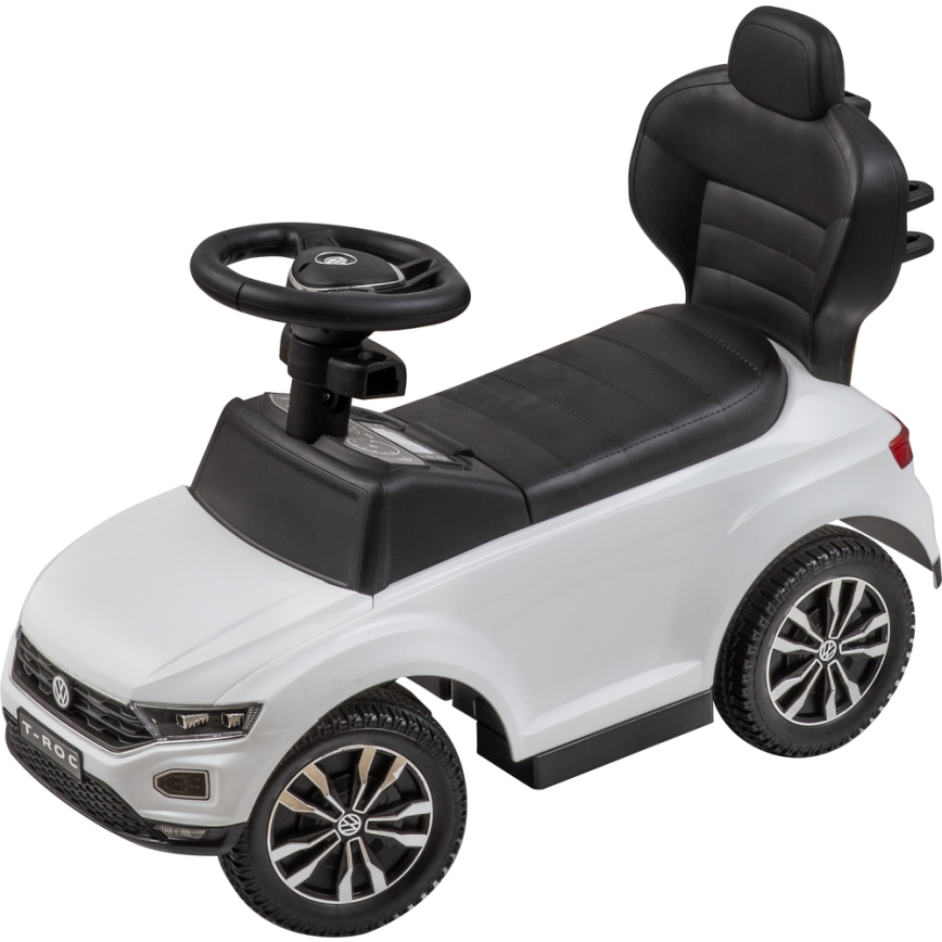Draisienne voiture Volkswagen 3en1 2xAA blanc/noir