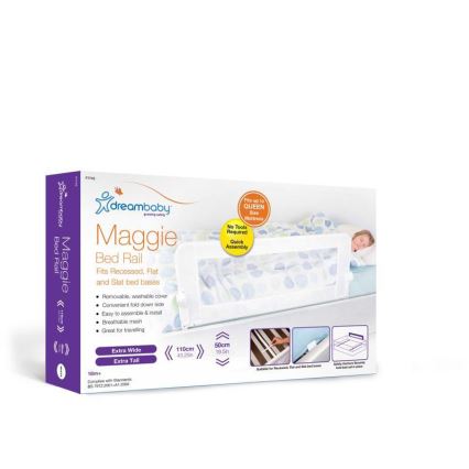 Dreambaby - Bed veiligheidsscherm MAGGIE 110x50 cm