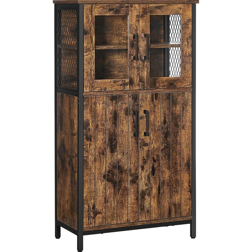 Dressoir FIRA bruin/zwart
