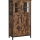 Dressoir FIRA bruin/zwart