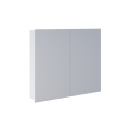 Dřevojas - Armoire de toilette à miroir NEXI 80x68 cm blanche