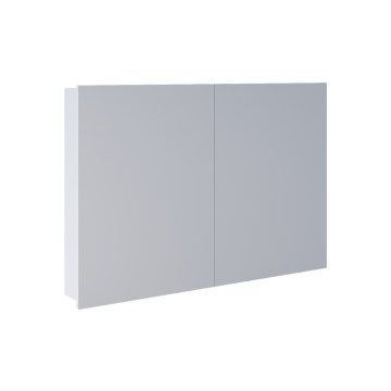 Dřevojas - Armoire de toilette NEXI 100x68 cm avec miroir, blanche