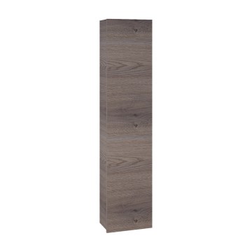 Dřevojas - Meuble de salle de bains suspendu ZYLO 35x155 cm chêne foncé