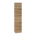 Dřevojas - Wandgemonteerde badkamerkast ZYLO 35x155 cm eiken