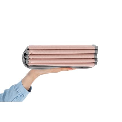 Kinderdroogzwembad met ballen pr. 80 cm roze/grijs