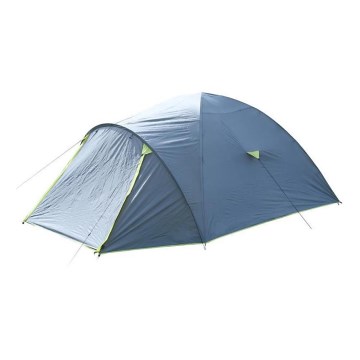 Dubbelwandige tent voor 4 personen PU 3000 mm grijs