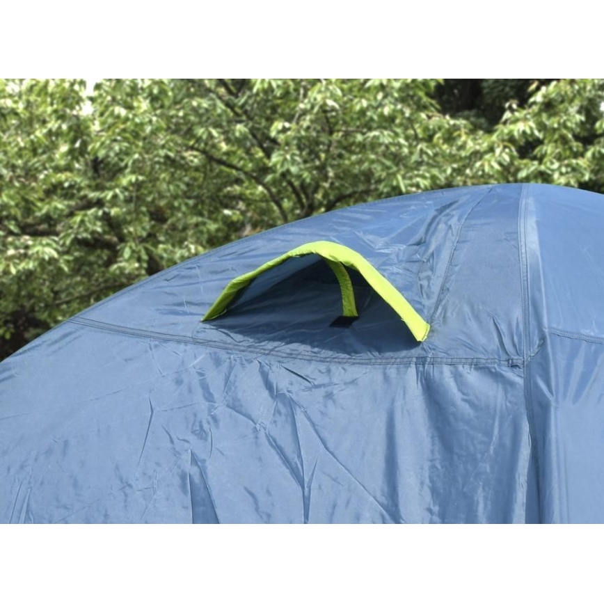 Dubbelwandige tent voor 4 personen PU 3000 mm grijs
