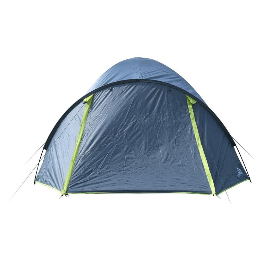 Dubbelwandige tent voor 4 personen PU 3000 mm grijs