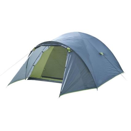 Dubbelwandige tent voor 4 personen PU 3000 mm grijs