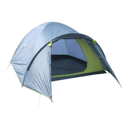 Dubbelwandige tent voor 4 personen PU 3000 mm grijs
