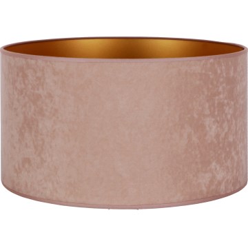 Duolla - Abat-jour pour lampadaire VELVET E27 d. 35 cm rose/doré