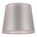 Duolla - Abat-jour pour lampe de table CLASSIC M E27 d. 24 cm argent
