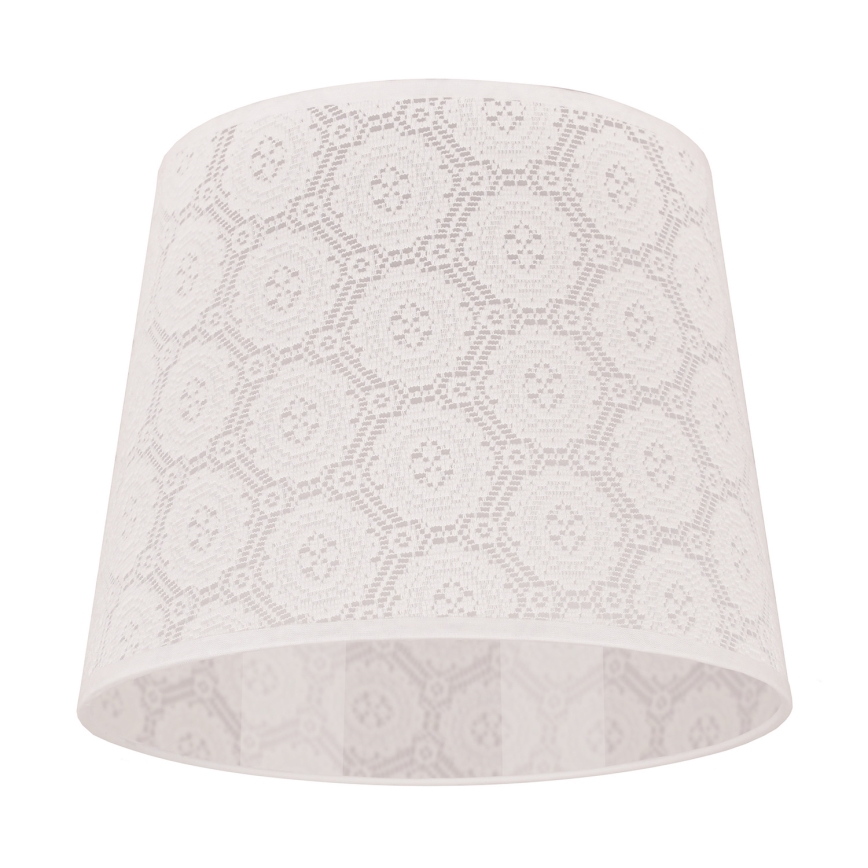 Duolla - Abat-jour pour lampe de table CLASSIC M E27 d. 24 cm blanc