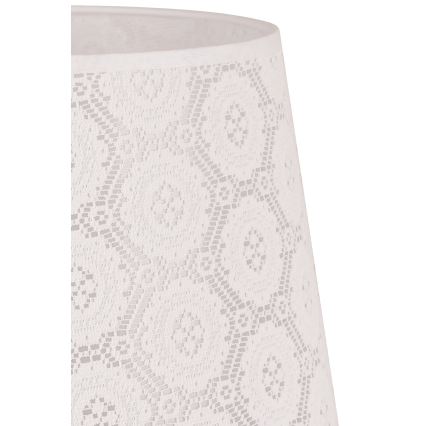 Duolla - Abat-jour pour lampe de table CLASSIC M E27 d. 24 cm blanc