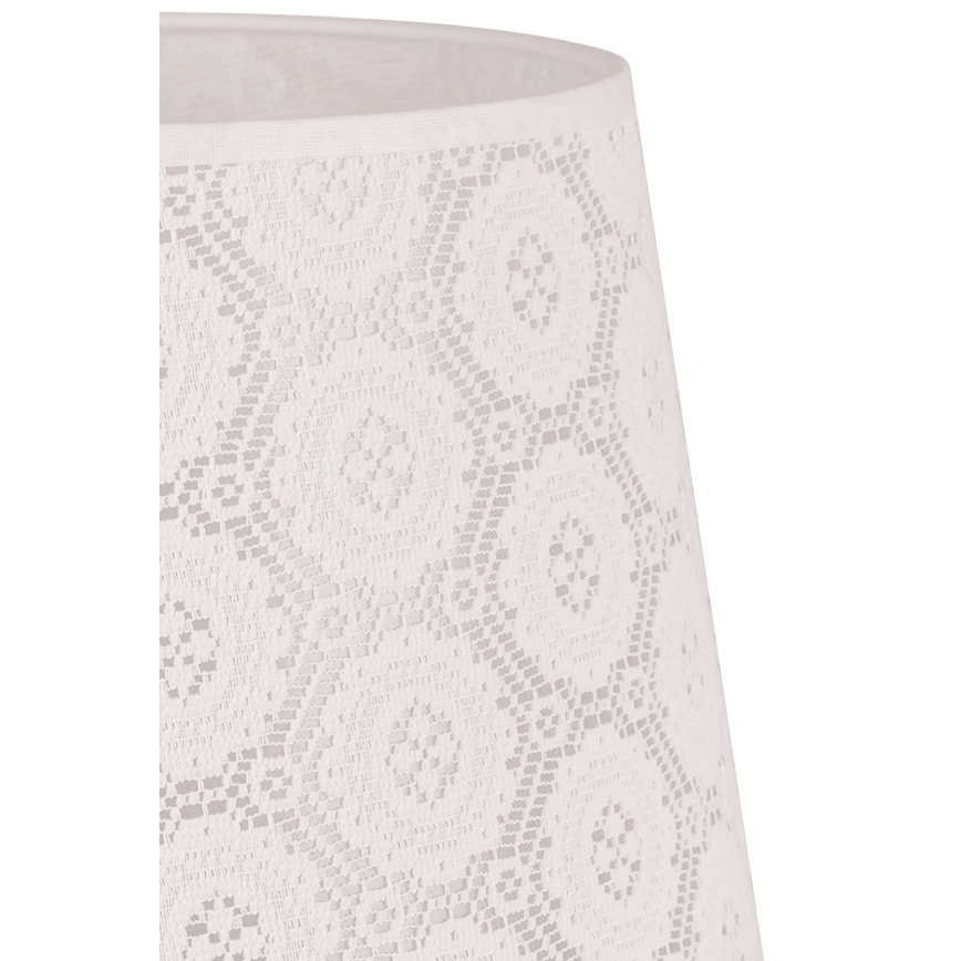 Duolla - Abat-jour pour lampe de table CLASSIC M E27 d. 24 cm blanc