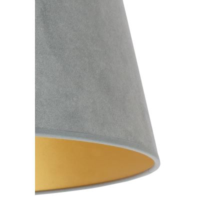 Duolla - Abat-jour pour lampe de table CONE M E27 d. 28 cm gris