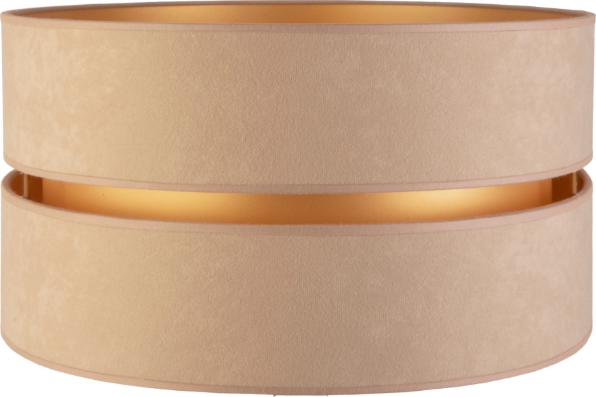 Duolla - Abat-jour universel DUO E27 d. 40 cm beige/doré