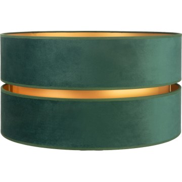 Duolla - Abat-jour universel DUO E27 d. 40 cm vert/doré