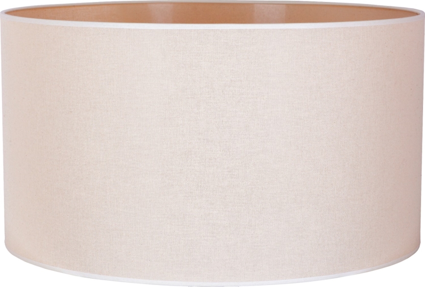 Duolla - Abat-jour universel E27 d. 35 cm crème