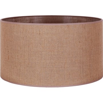 Duolla - Abat-jour universel E27 d. 35 cm marron