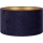Duolla - Abat-jour universel VELVET E27 d. 35 cm bleu/doré