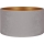 Duolla - Abat-jour universel VELVET E27 d. 35 cm gris/doré