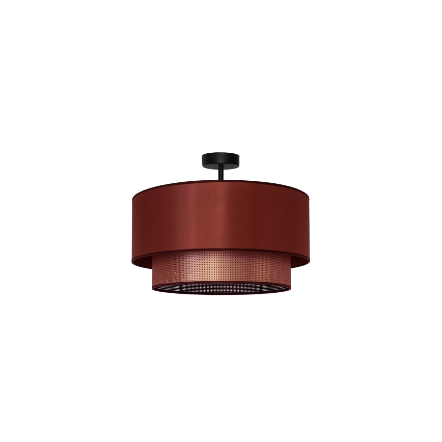 Duolla - Bevestigde hanglamp COPPER SHINY 1xE27/15W/230V diameter 45 cm koper
