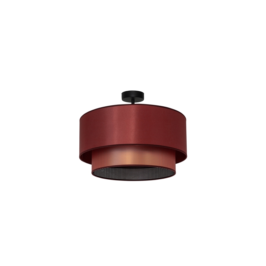 Duolla - Bevestigde hanglamp COPPER SHINY 1xE27/15W/230V diameter 45 cm koper