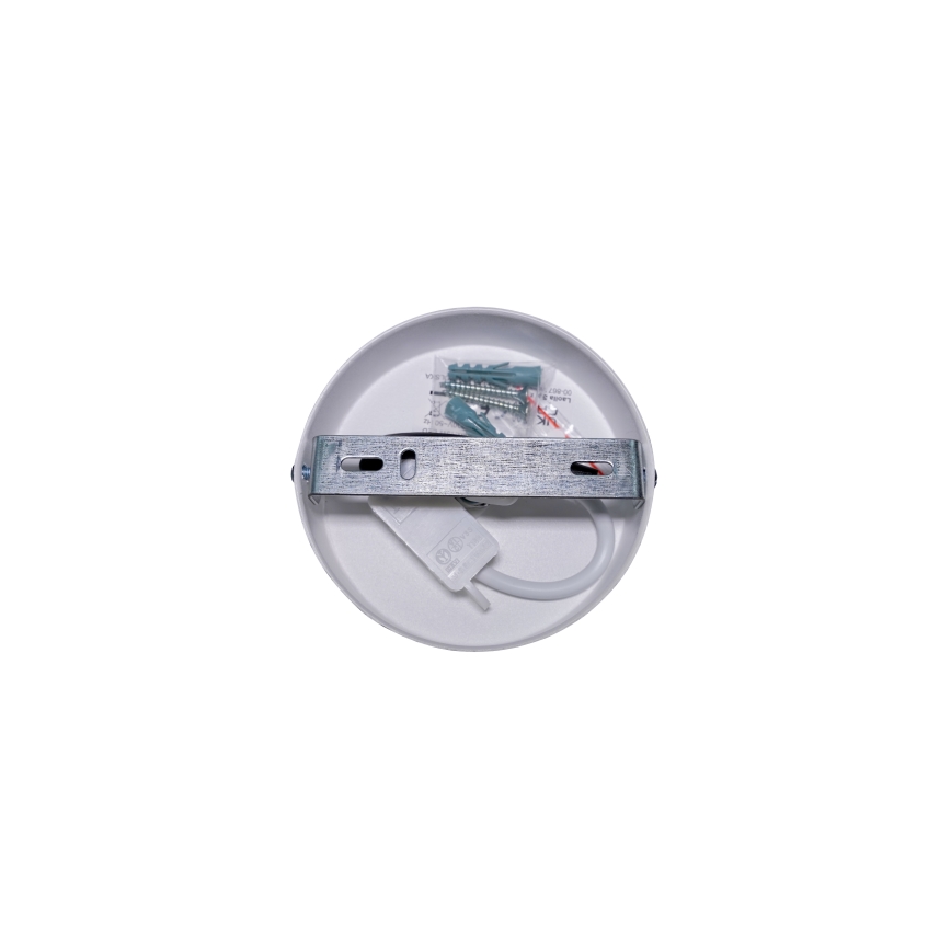 Duolla - Bevestigde hanglamp CORDUROY 1xE27/15W/230V diameter 40 cm geel