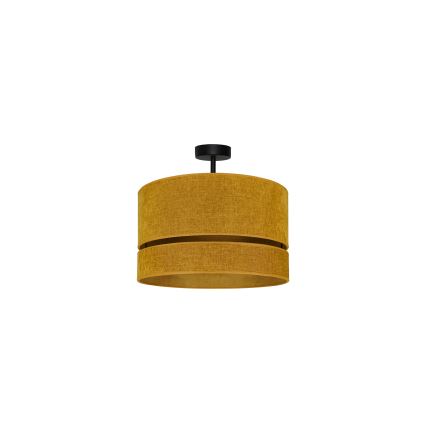 Duolla - Bevestigde hanglamp DOUBLE 1xE27/15W/230V diameter 40 cm oranje
