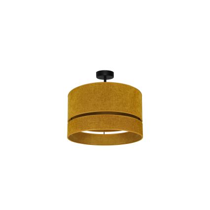 Duolla - Bevestigde hanglamp DOUBLE 1xE27/15W/230V diameter 40 cm oranje