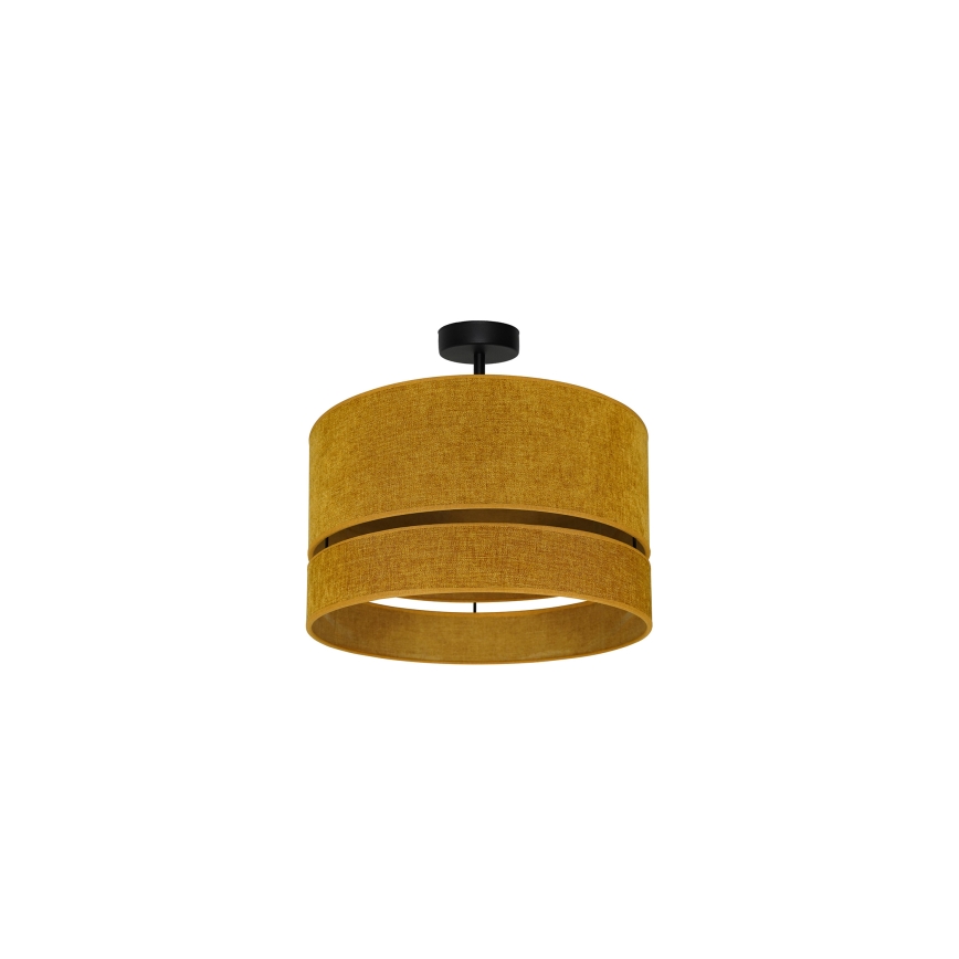 Duolla - Bevestigde hanglamp DOUBLE 1xE27/15W/230V diameter 40 cm oranje