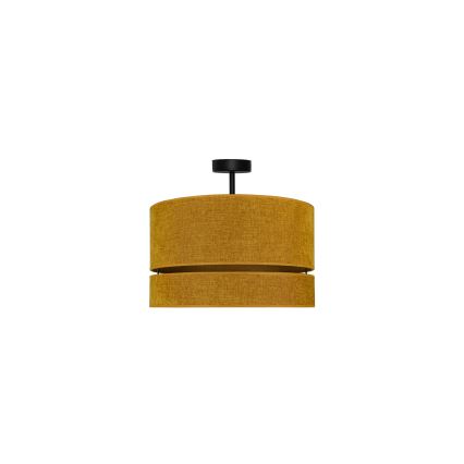Duolla - Bevestigde hanglamp DOUBLE 1xE27/15W/230V diameter 40 cm oranje