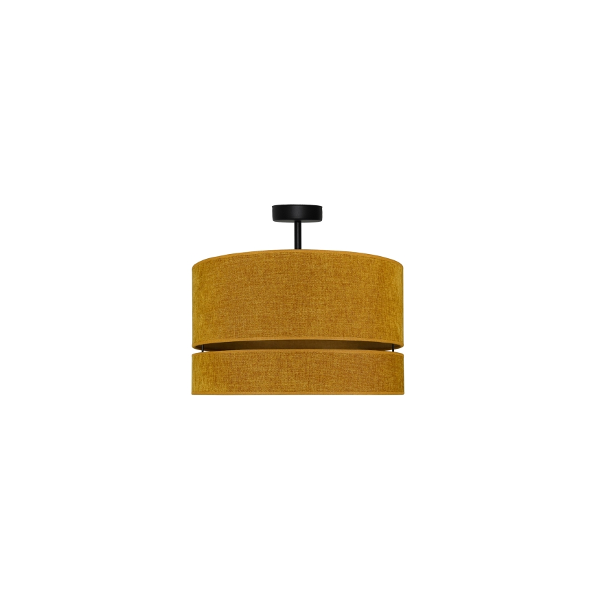 Duolla - Bevestigde hanglamp DOUBLE 1xE27/15W/230V diameter 40 cm oranje